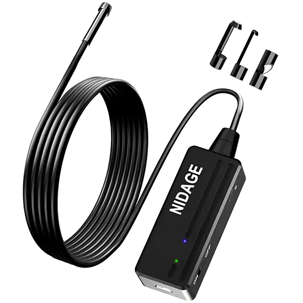 WiFi endoscope with 5.5mm probe compatible with Android and iOS devices